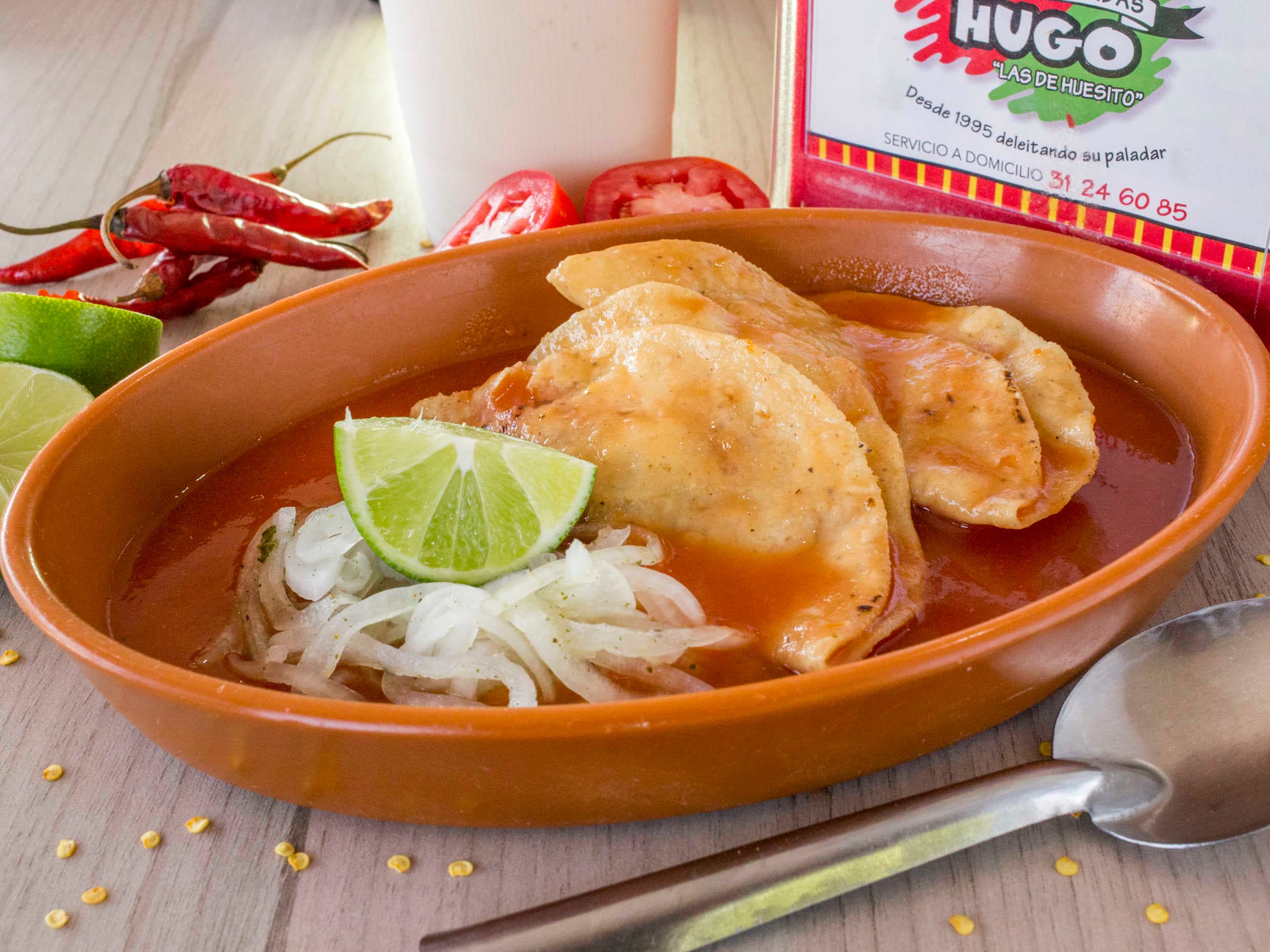 Combo 4 Tacos de papa sencillos + Refresco