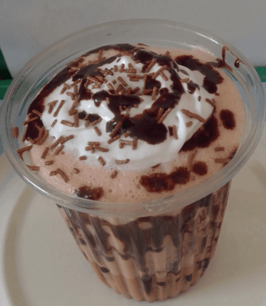 2 Frappé de chocolate + Palomitas de Queso Sheddar