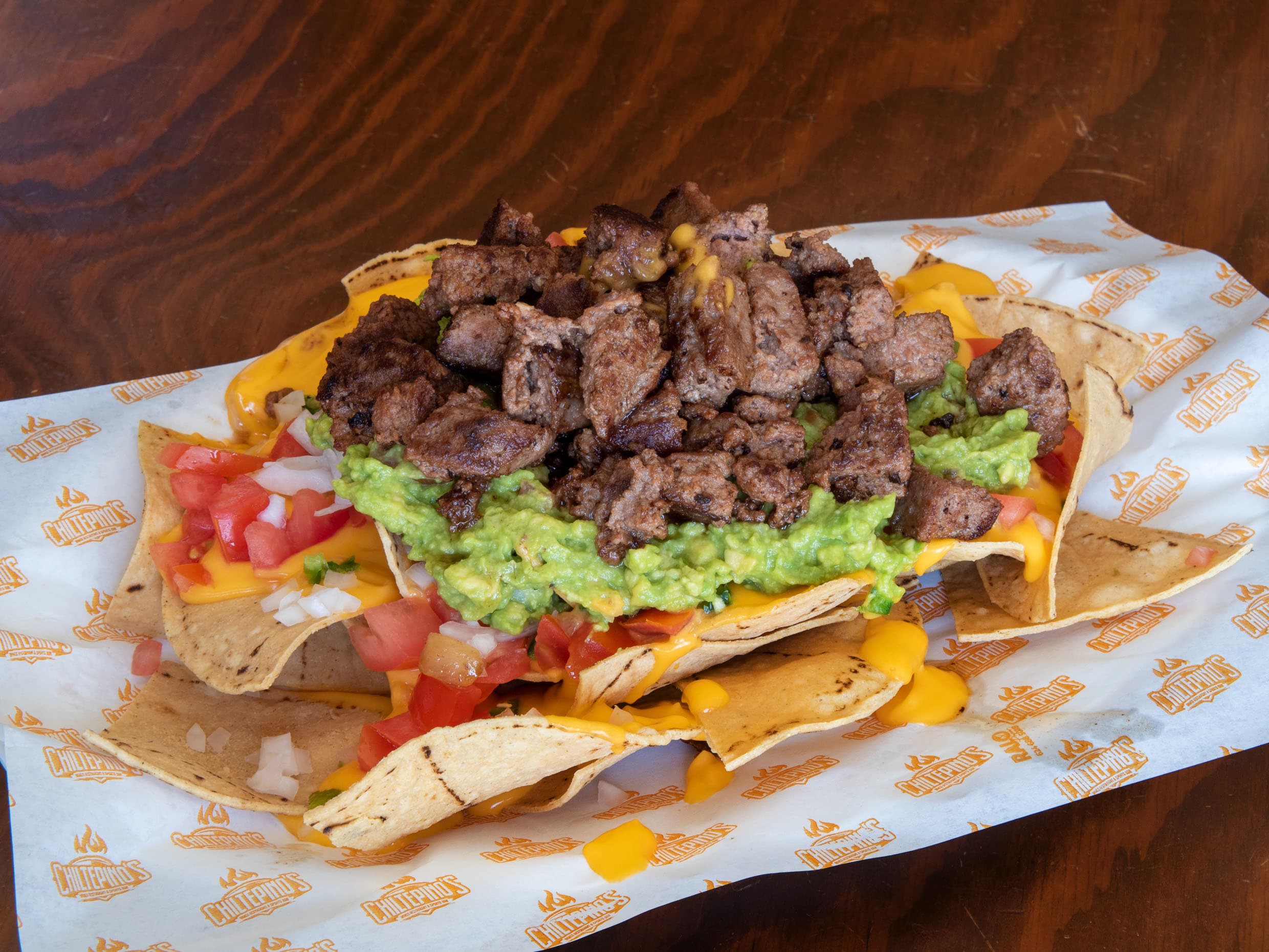 Chiltenachos con Carne