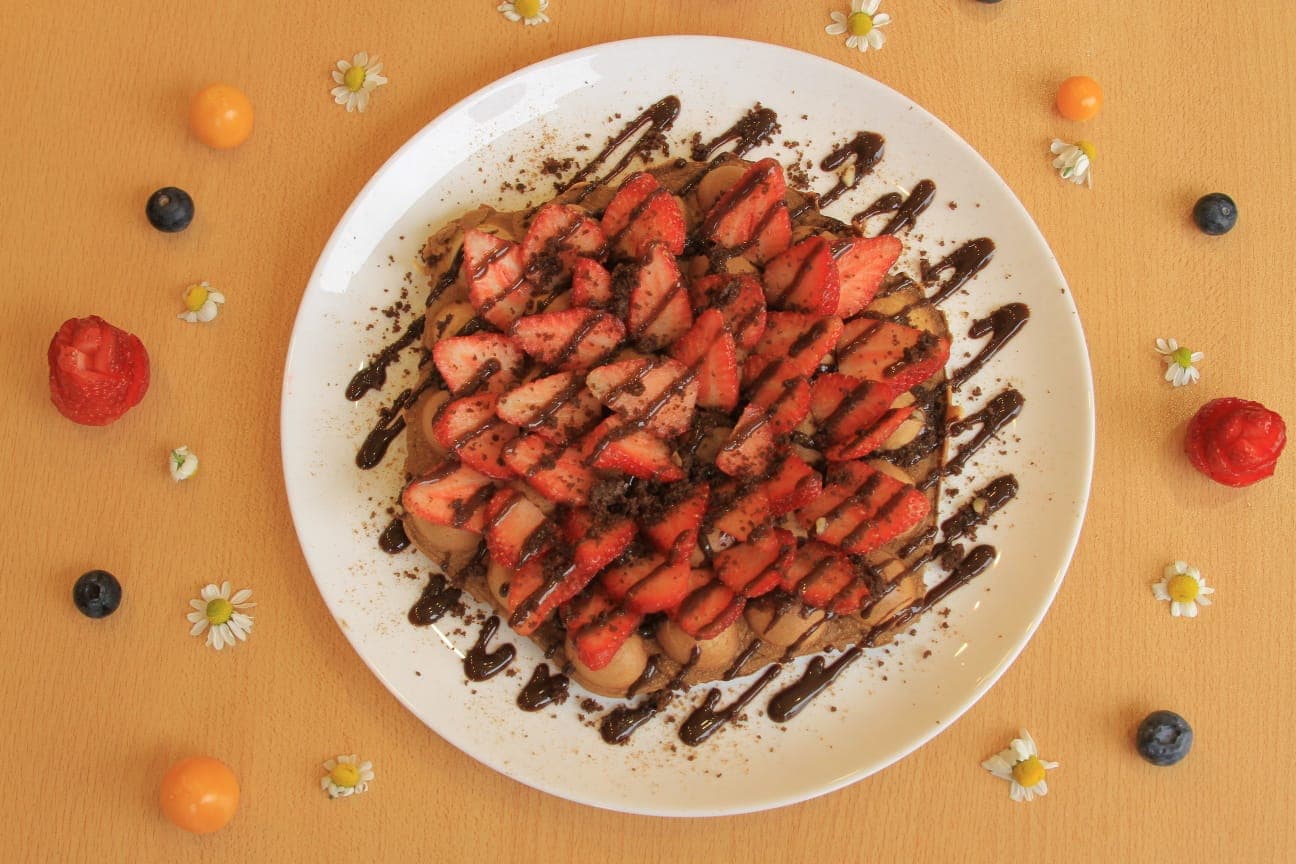 Bubble Waffle Nutella Regular
