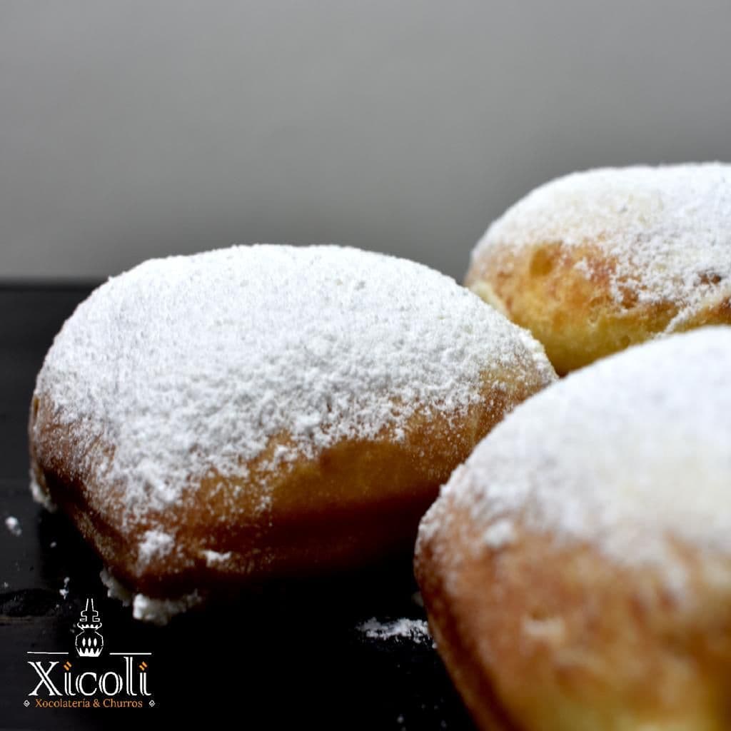 Beignets con 3 piezas