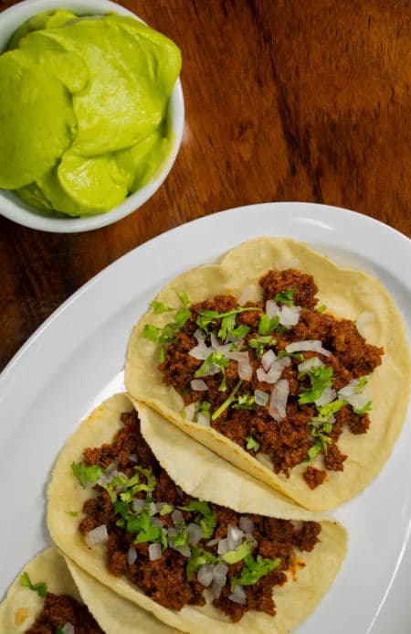 Taco de Chorizo