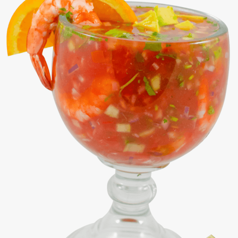 Ceviche Camarón Cocido