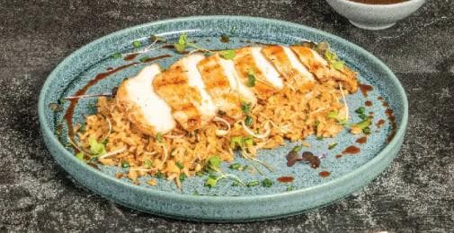 Arroz chaufa de Pollo