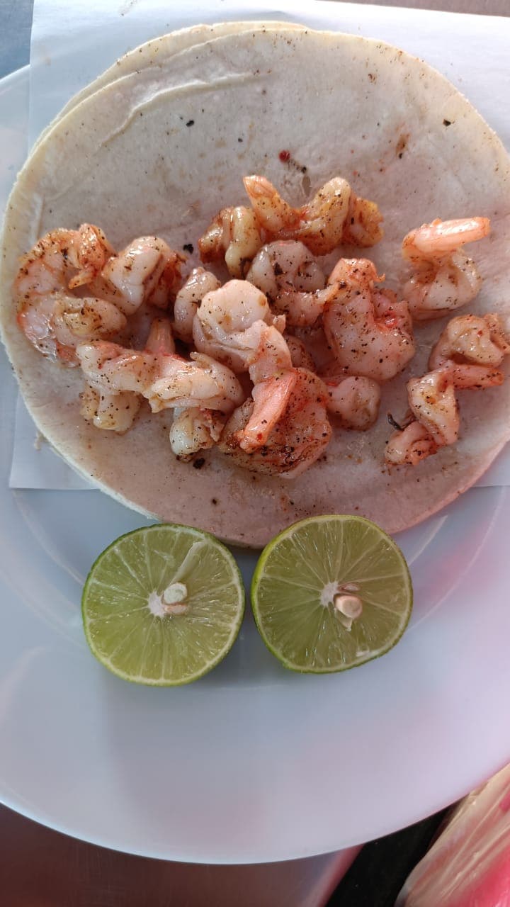 Taco de Camarón sin Capear