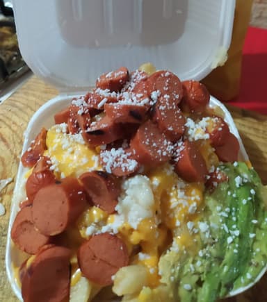 Salchipapas