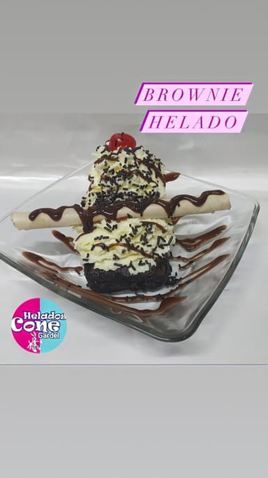 Brownie Helado