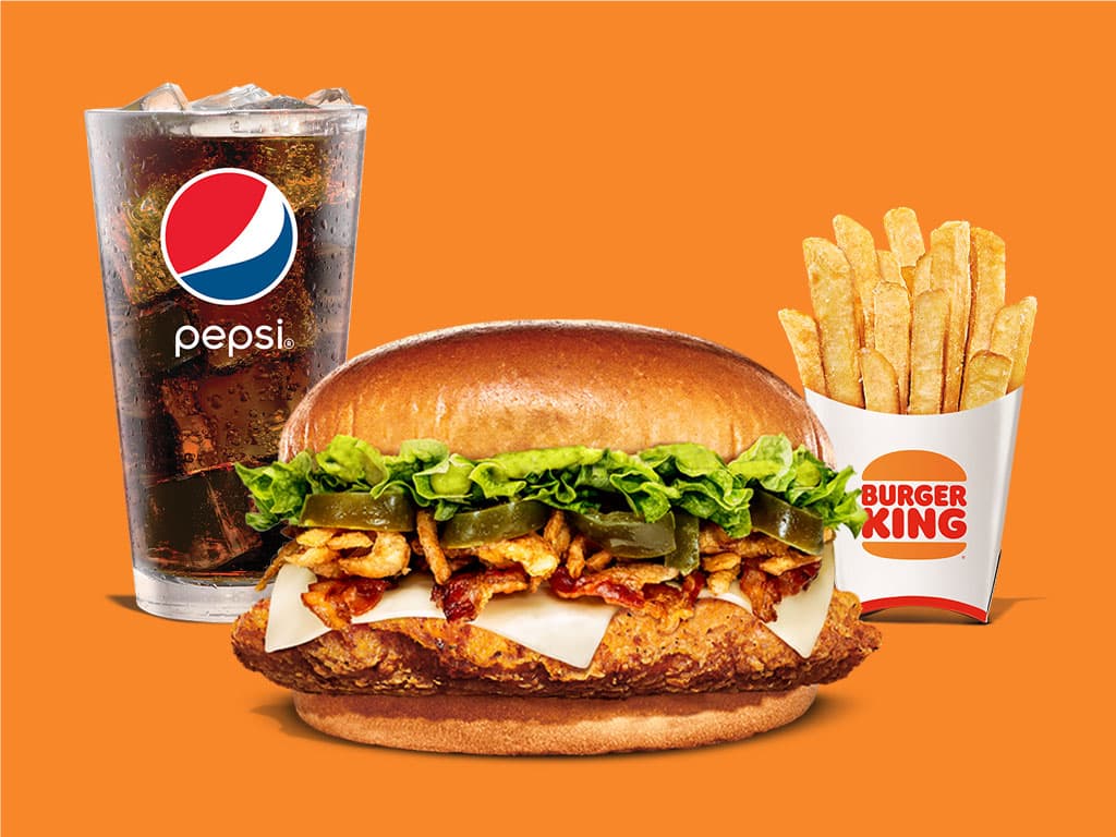 Combo Mediano Guacamole Crunch King Pollo
