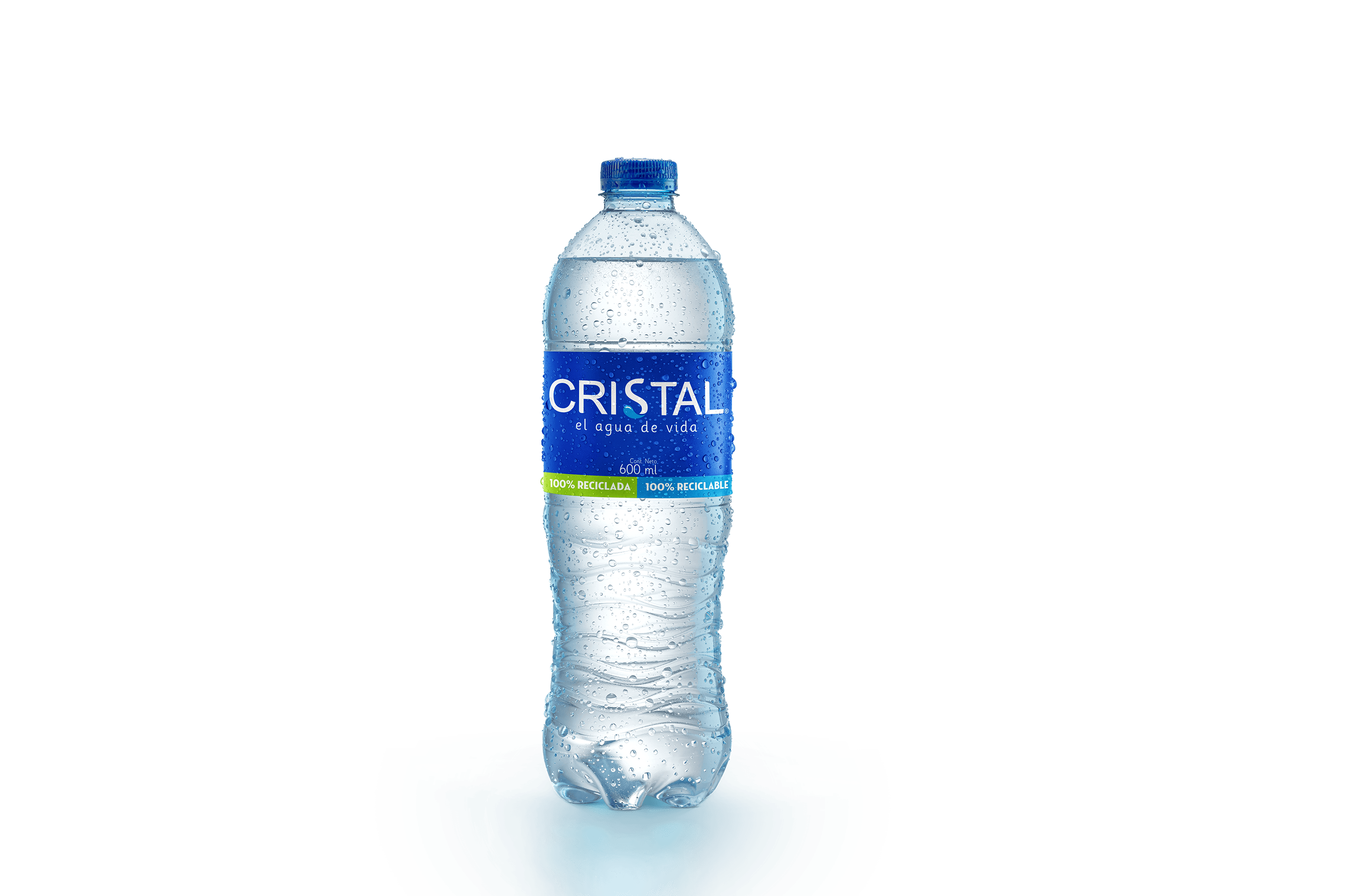 Botella Agua Cristal 600ml