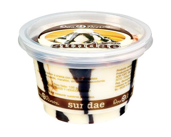 Helado Sundae Chocolate Dos Pinos 136 g