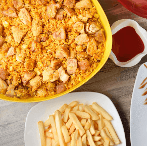 Arroz Paisa Express + Papa + Gaseosa