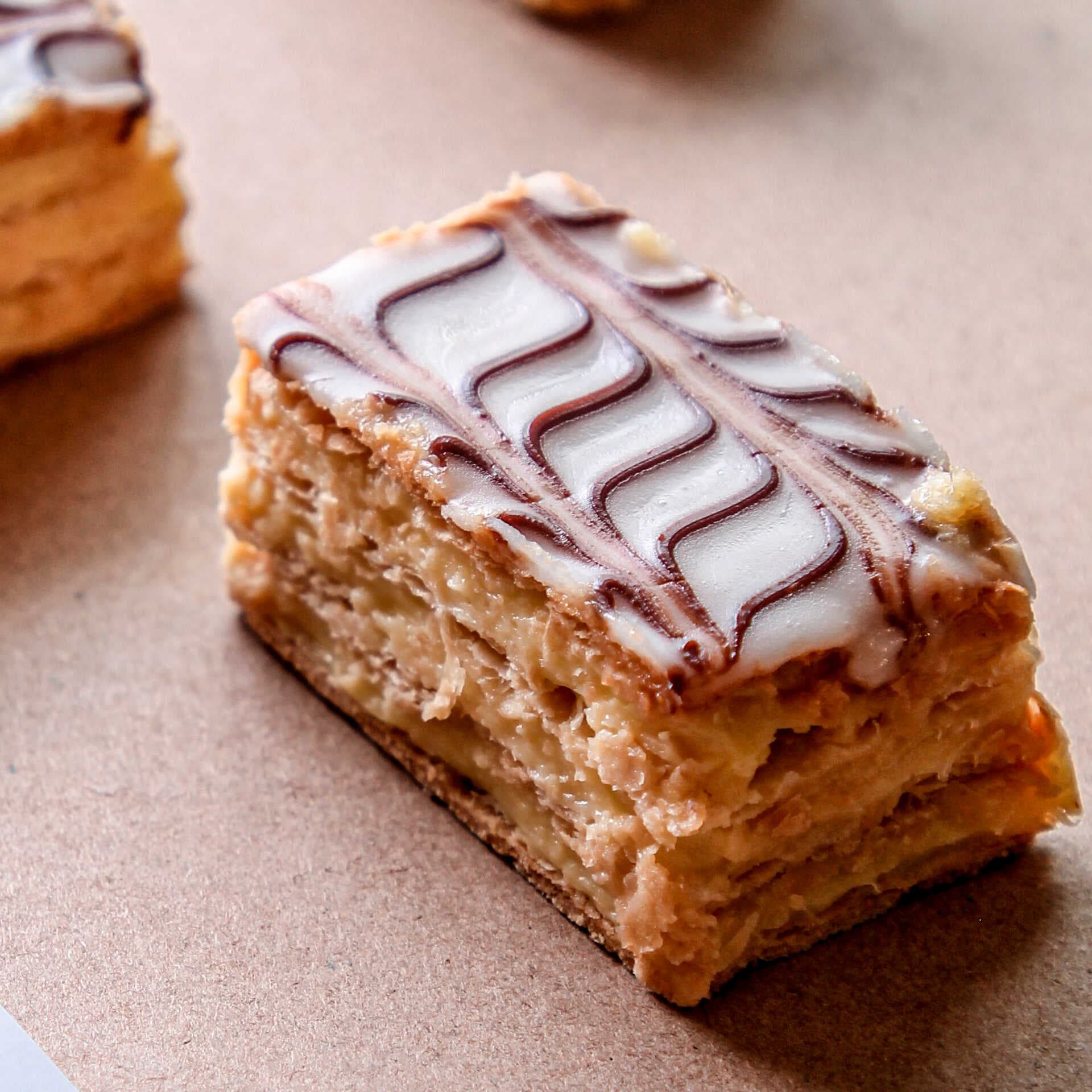 Milhoja de Crema Inglesa