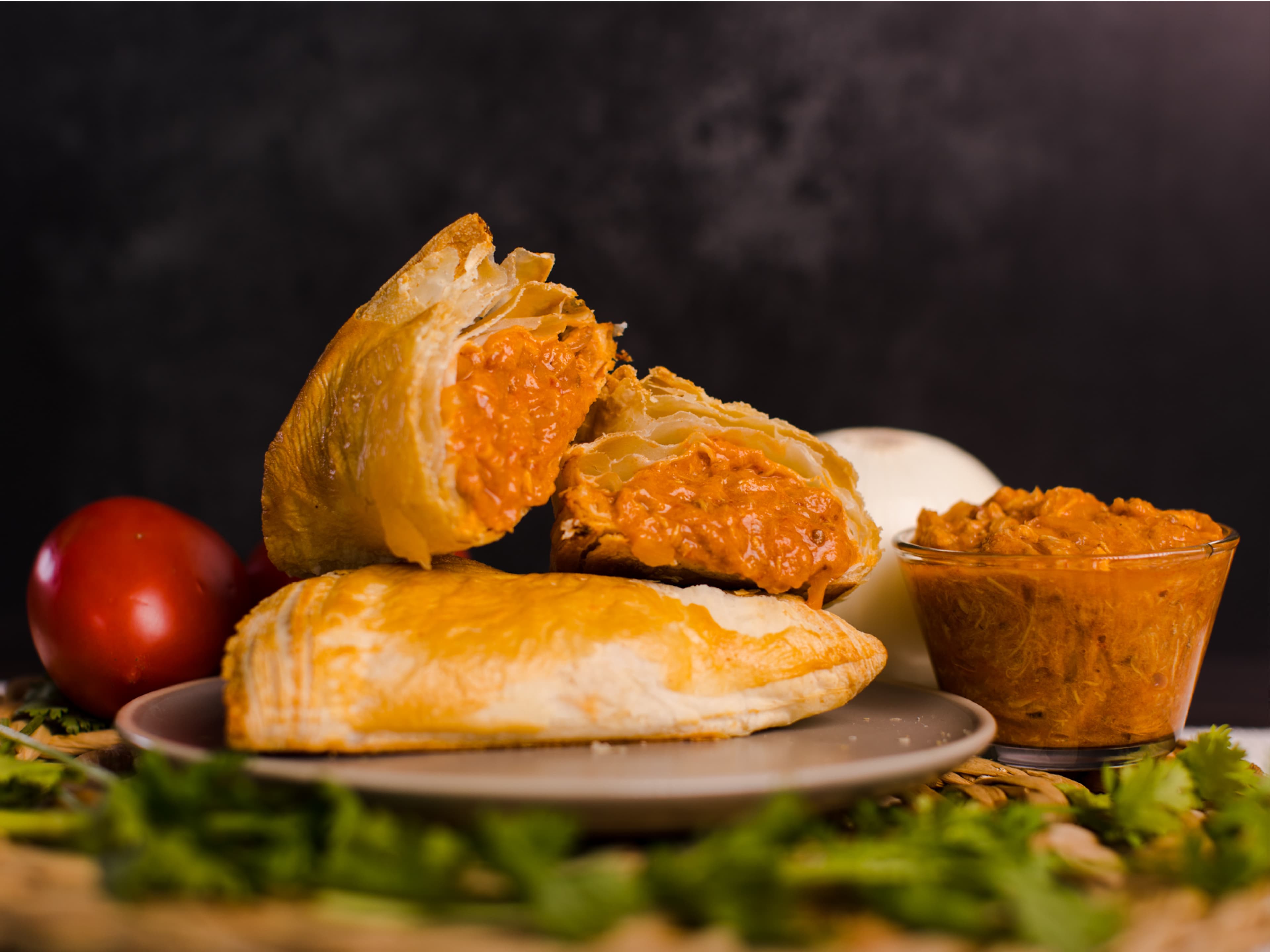 Paste de Tinga de Pollo