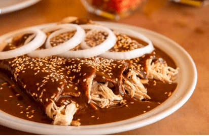 Enchiladas de Mole