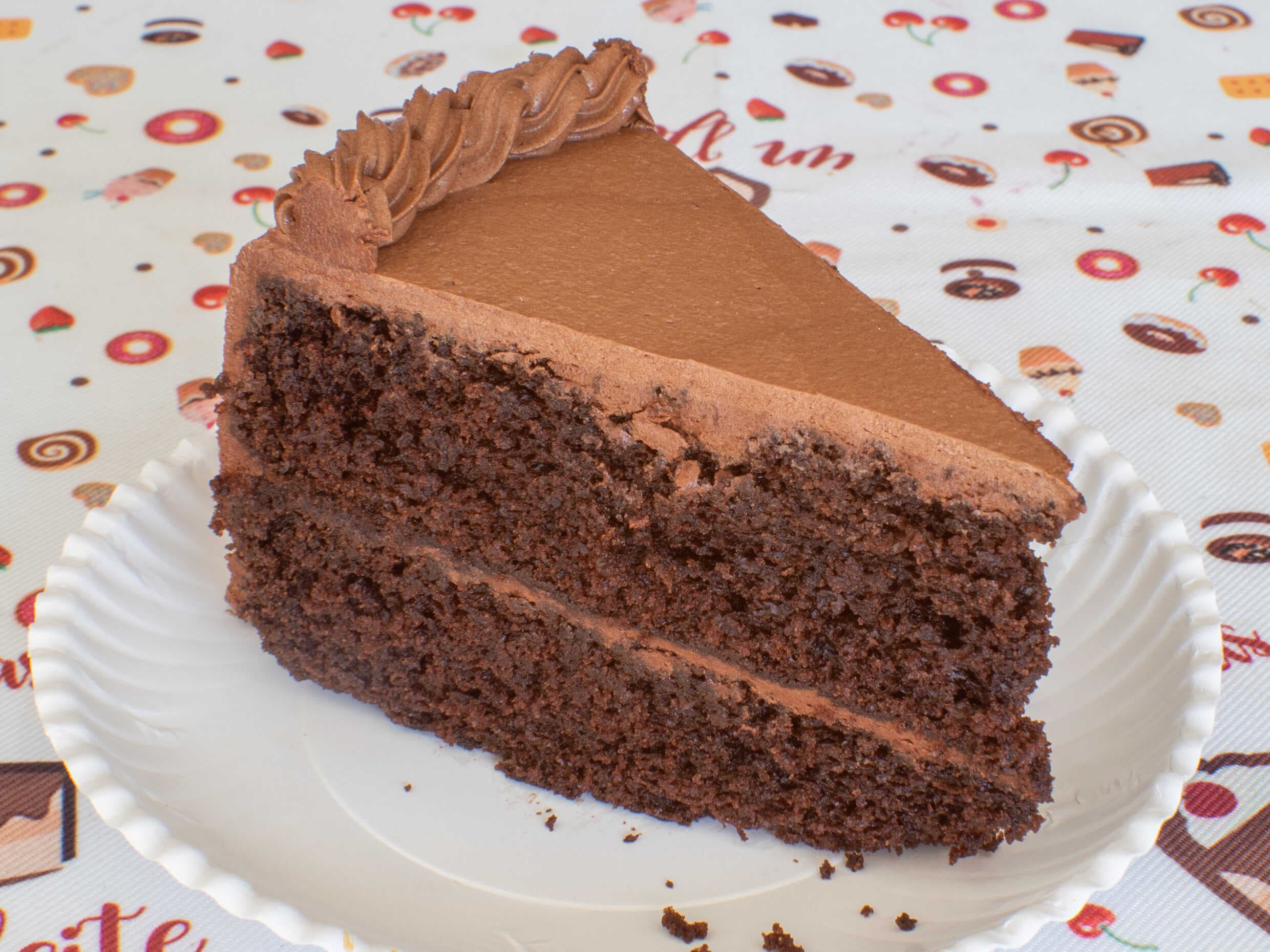Rebanada de Pastel Chocolate