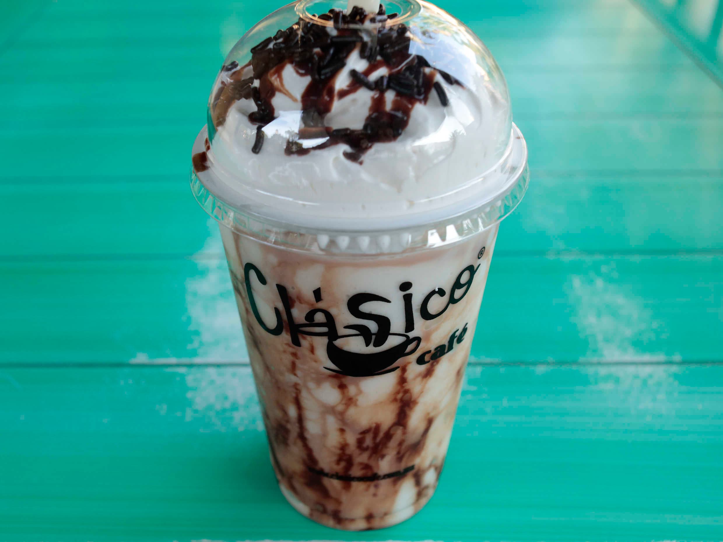 Frappé Chocolate Blanco