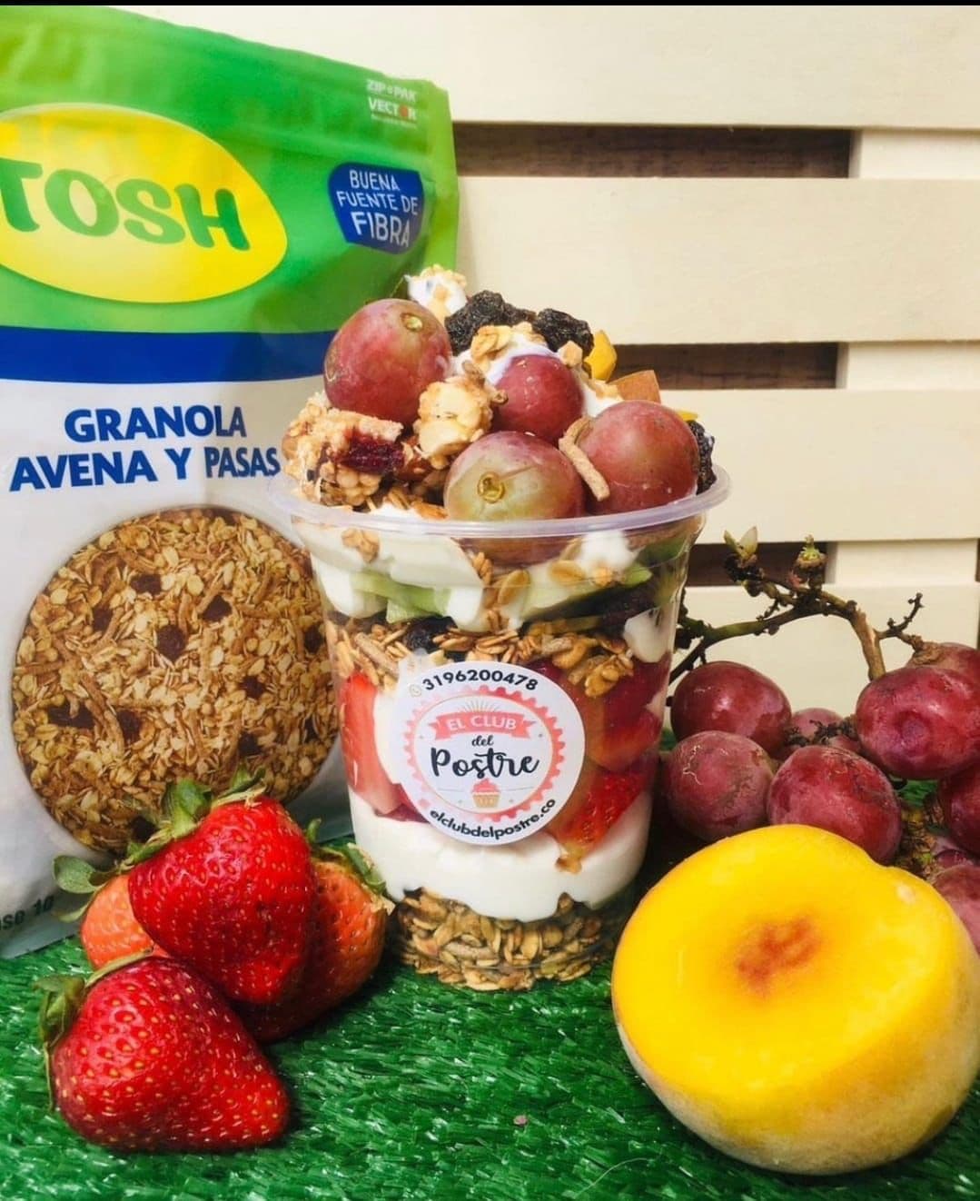 Postre Saludable Tosh