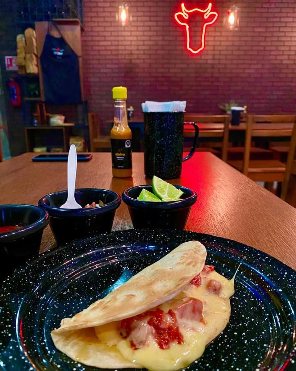 Taco choriqueso