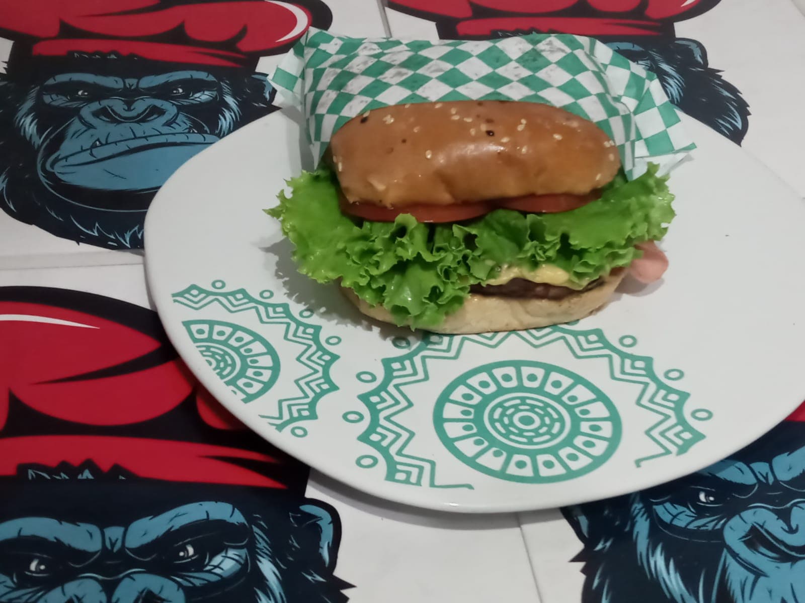 Hamburguesa Hawaiana