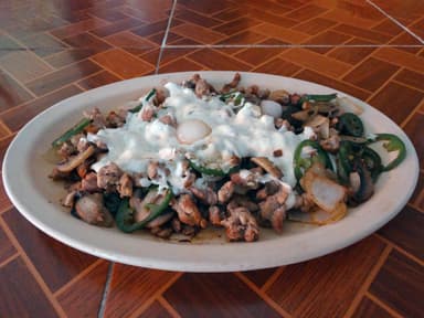 Platillo de Chuleta Media Orden