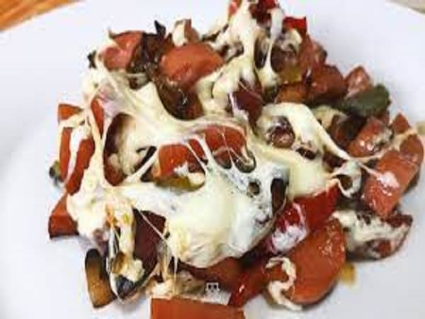 Alambre de Salchicha (comida corrida)