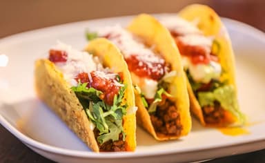 Taco con Carne Desmechado