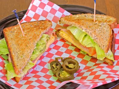 Sándwich de Omelette de Espinacas