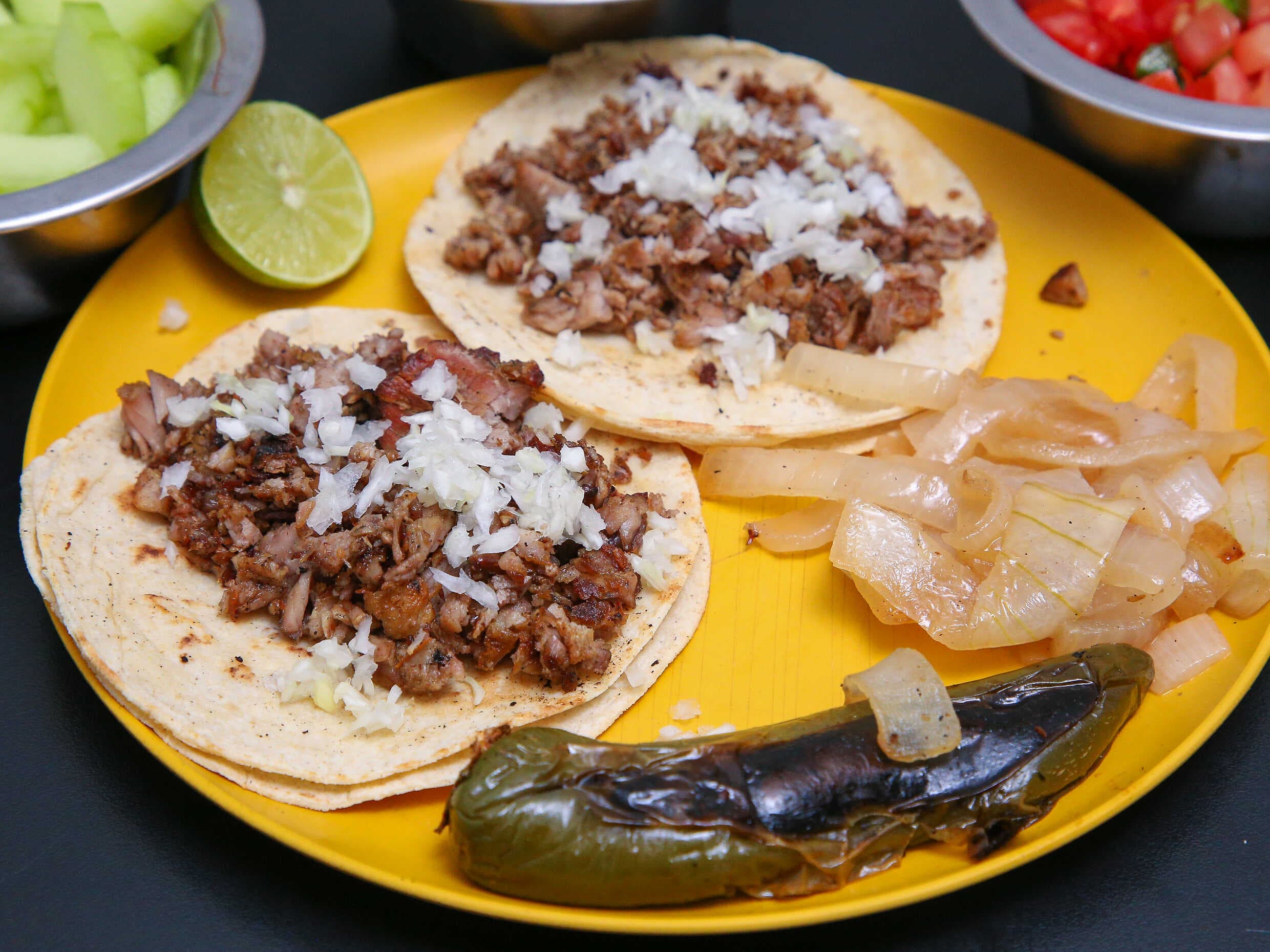 Taco de Maíz Asada