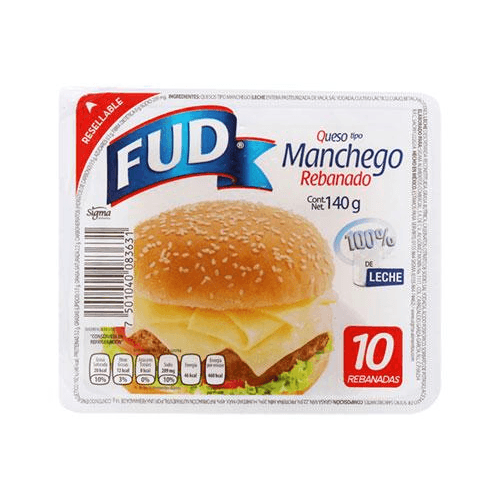 QUESO REBANADO MANCHEGO FUD