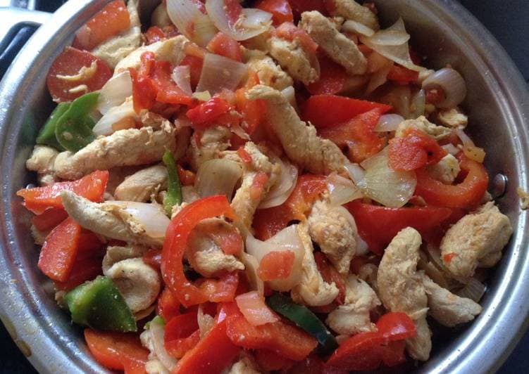 Pollo a la Mexicana
