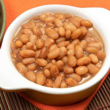 Porción de frijoles