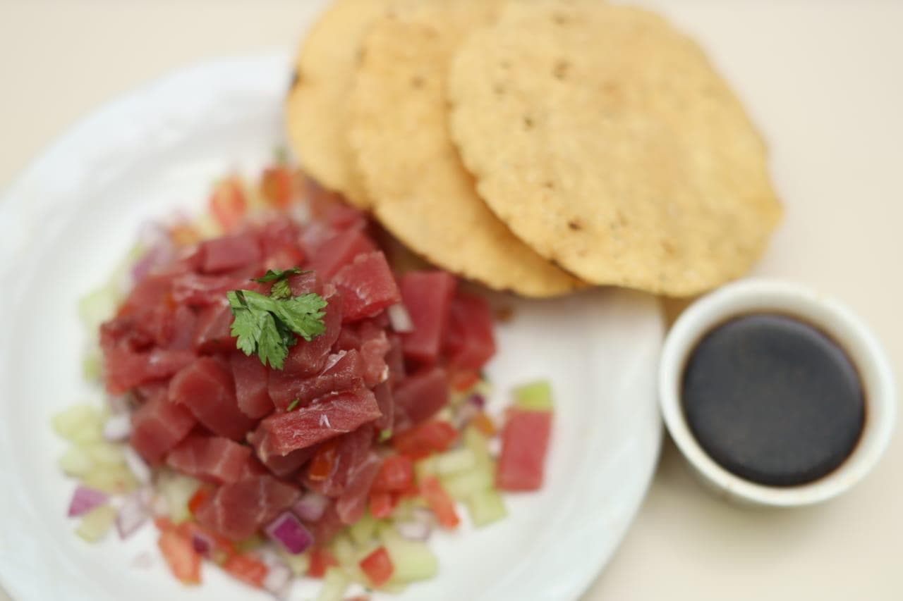 Tostada Ceviche de Atún
