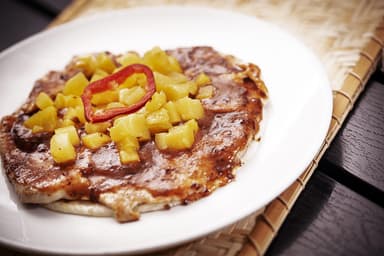 Cañón con Salsa de Frutas