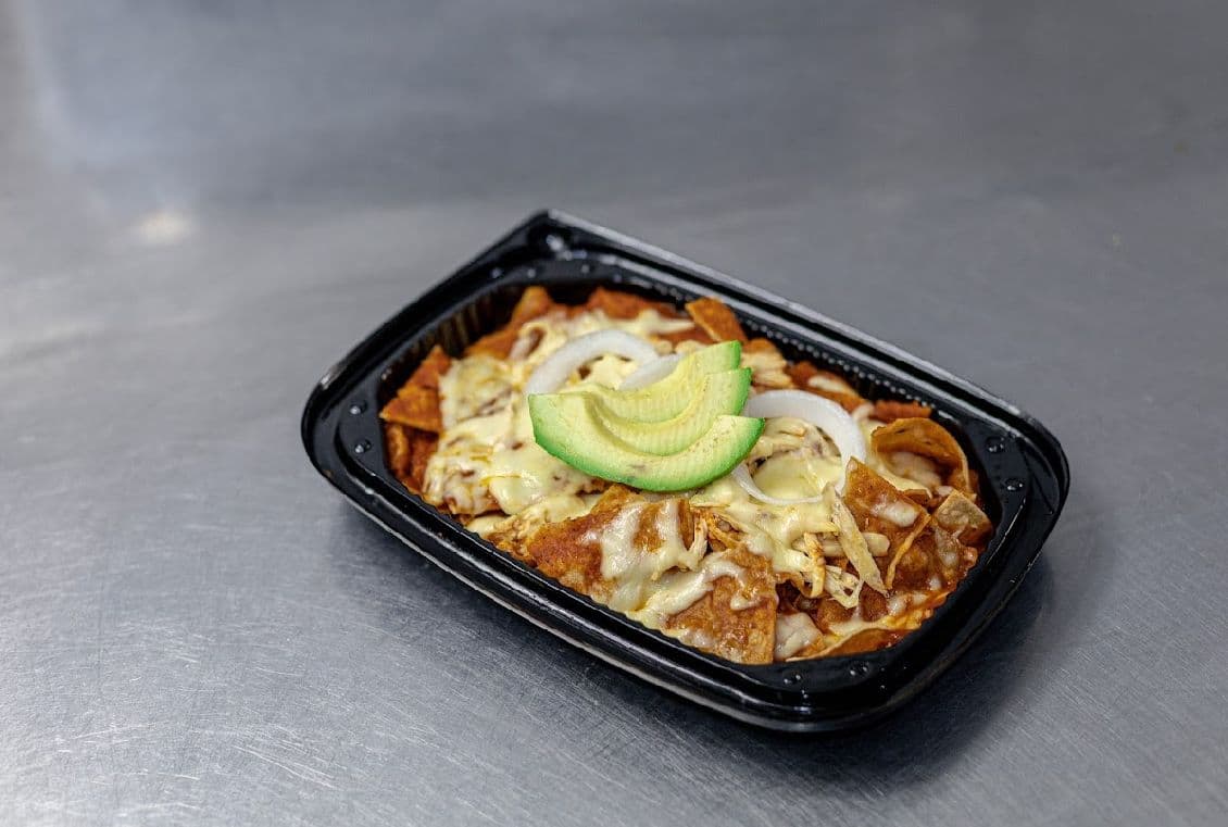 Chilaquiles con Pollo