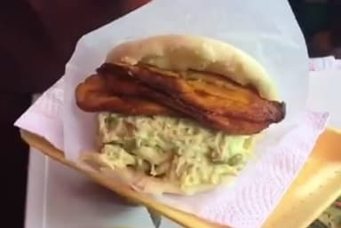 Arepa Platano y Queso