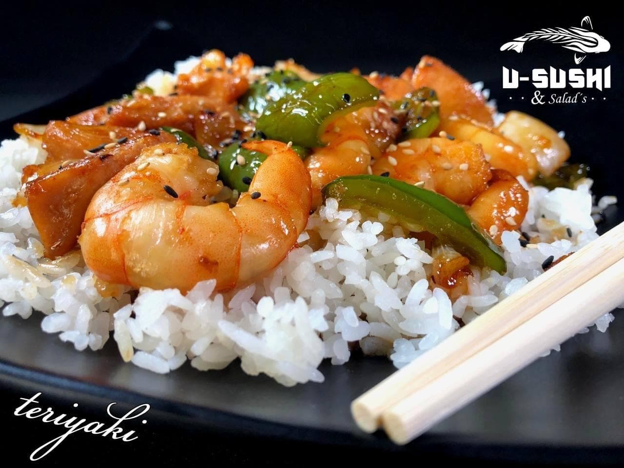 Teriyaki Camarón