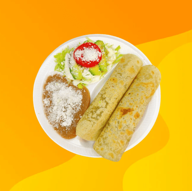 2 Burritos de Machaca