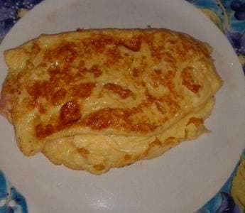 Huevos en torta