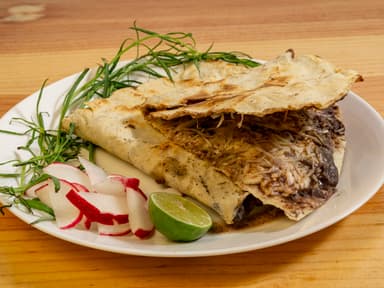 Tlayuda Sencilla Sin Carne