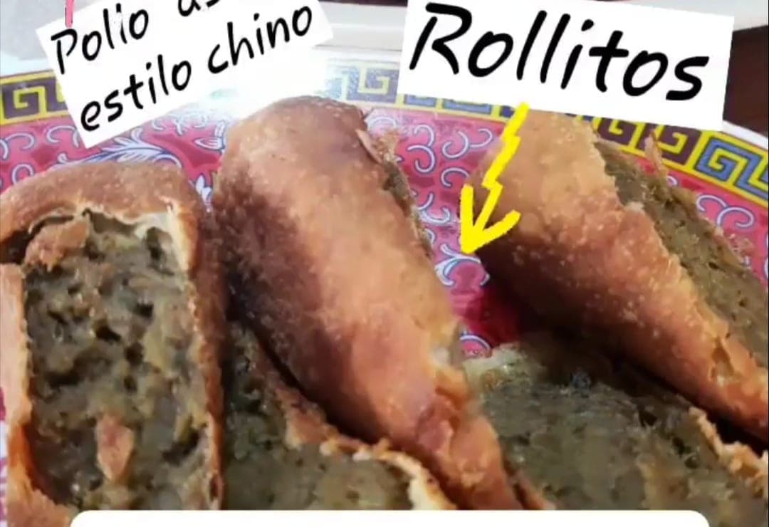 Rollos de Carne Dorados