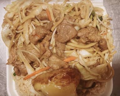 Lunches 28 Chow Mein de Res
