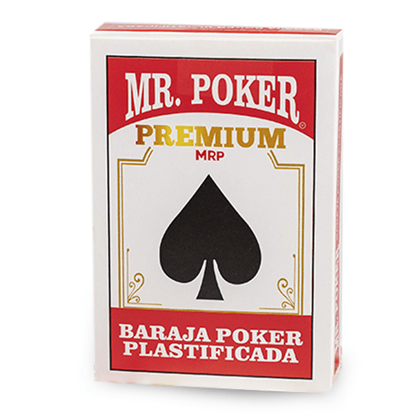 Baraja Inglesa Naipes Mr Pocker