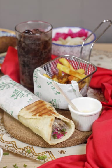 Combo Shawarma de Pollo