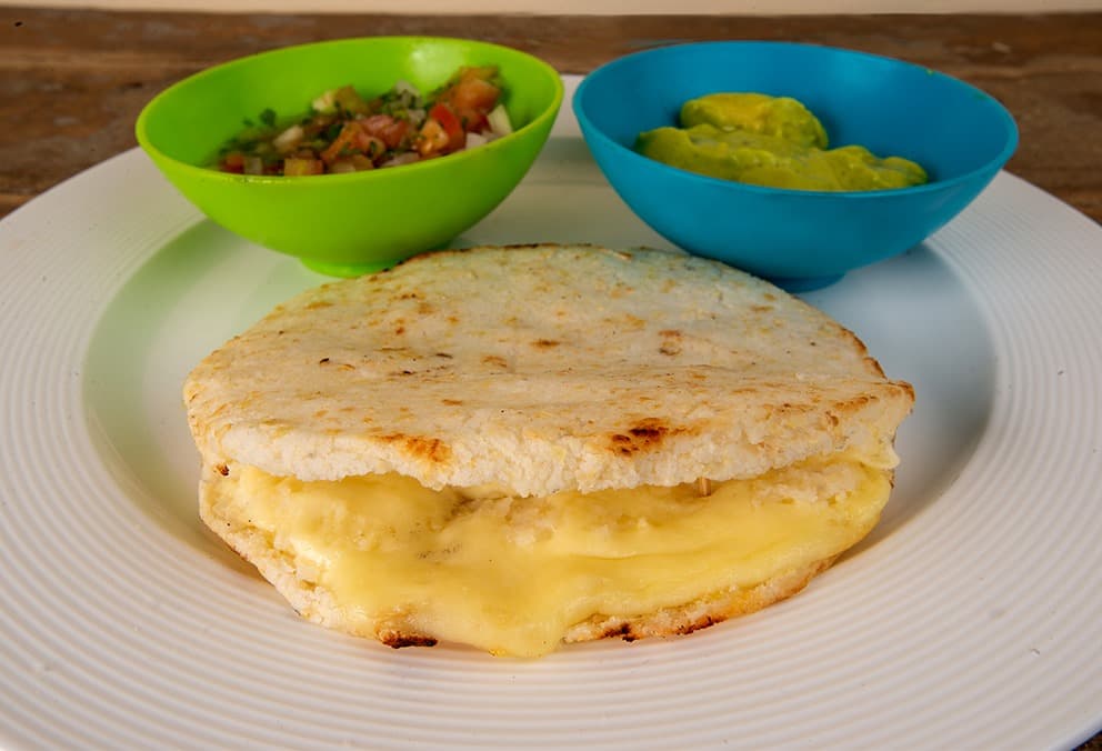 Arepa Quesuda