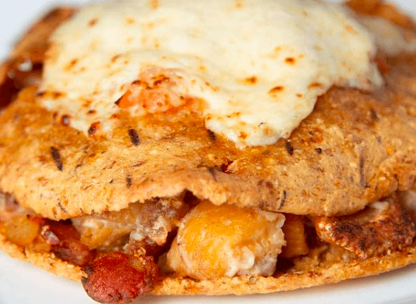 Arepizza montañera
