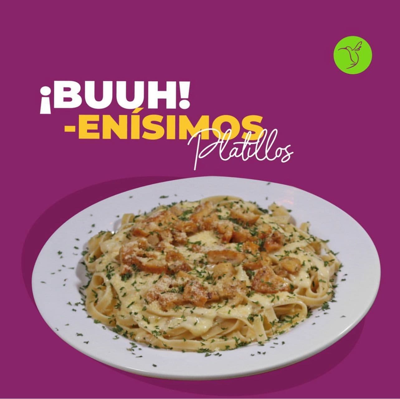 Pasta Alfredo con Pollo