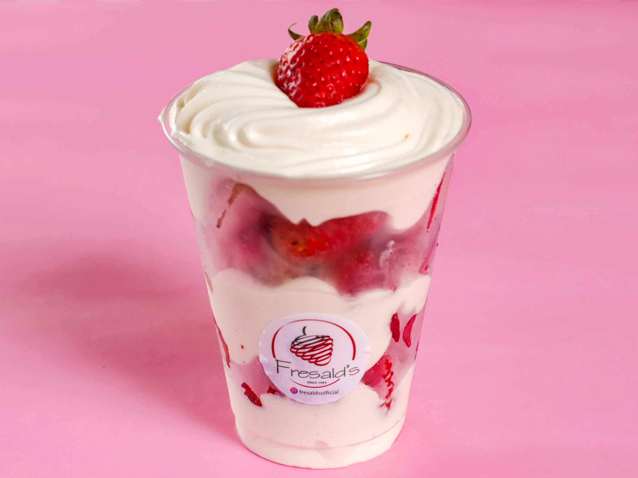 1 Fresas Con Crema 12 Onz