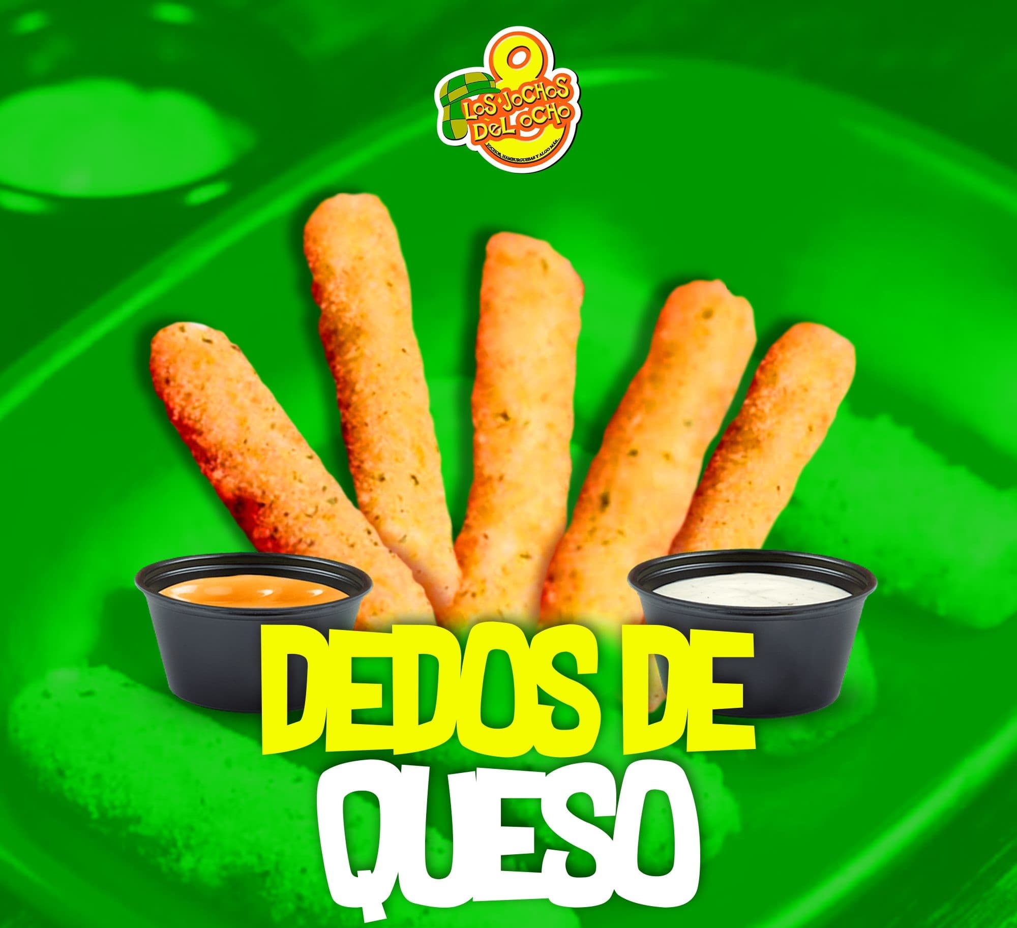 Dedos de Queso Mozarella