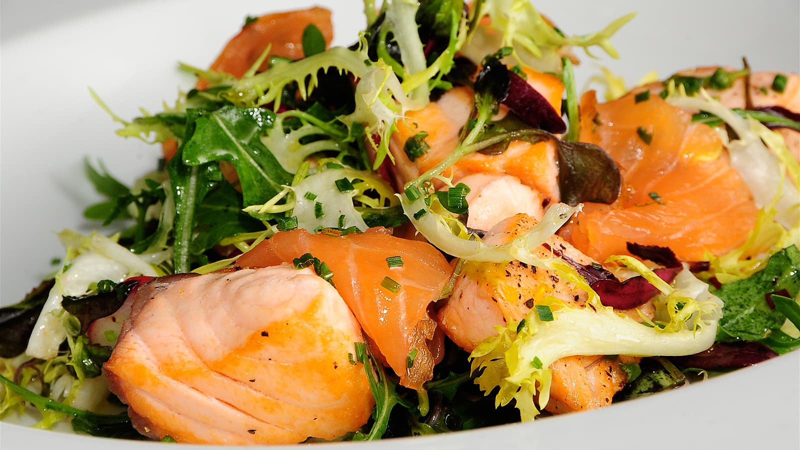 Ensalada con Salmón
