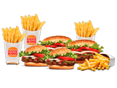 King Pack. WHOPPER® Clásico & WHOPPER® Jr. Sin Beb